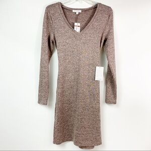 𝅺BAILEY Blue Wrap tie Front Dress Pink Medium